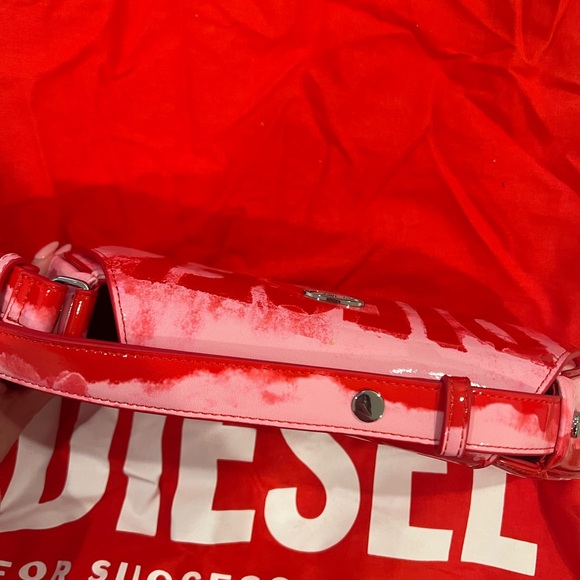 Diesel Red Shoulder Bag play crossbody - Picture 6 of 6
